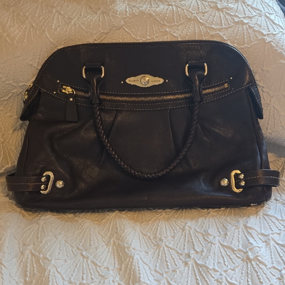 Elliott Lucca Leather Dark Brown Purse - Picture 4 of 16